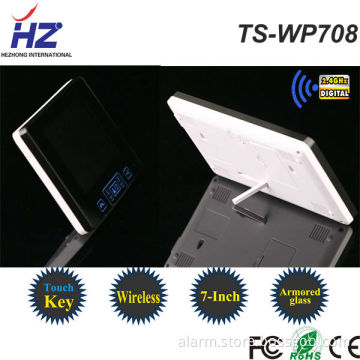 solar charger connect to BL-5J battery of camera and monitor door viewer wireless